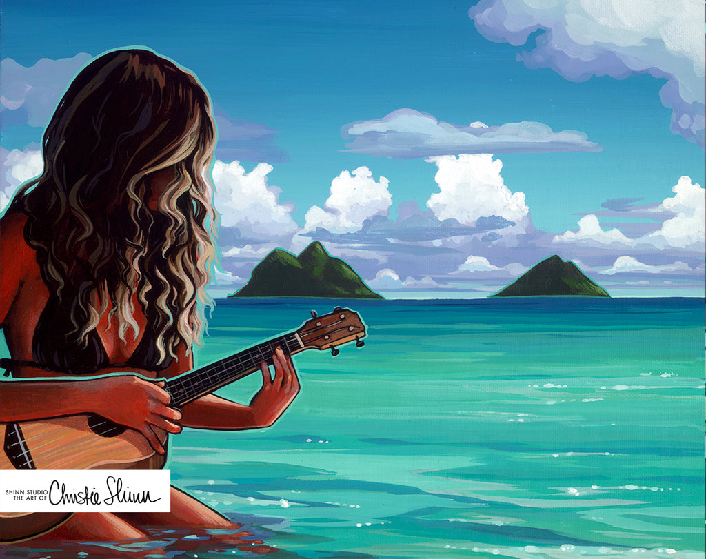Island Style Art Print by Christie Shinn