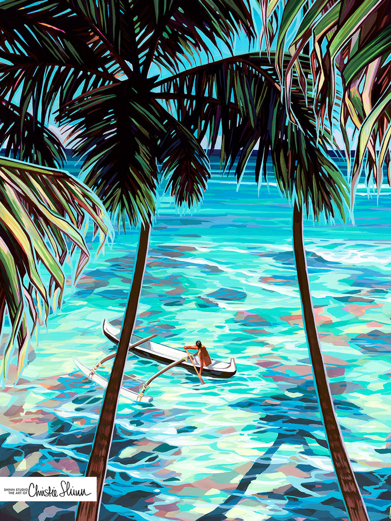 Outrigger Art Print by Christie Shinn