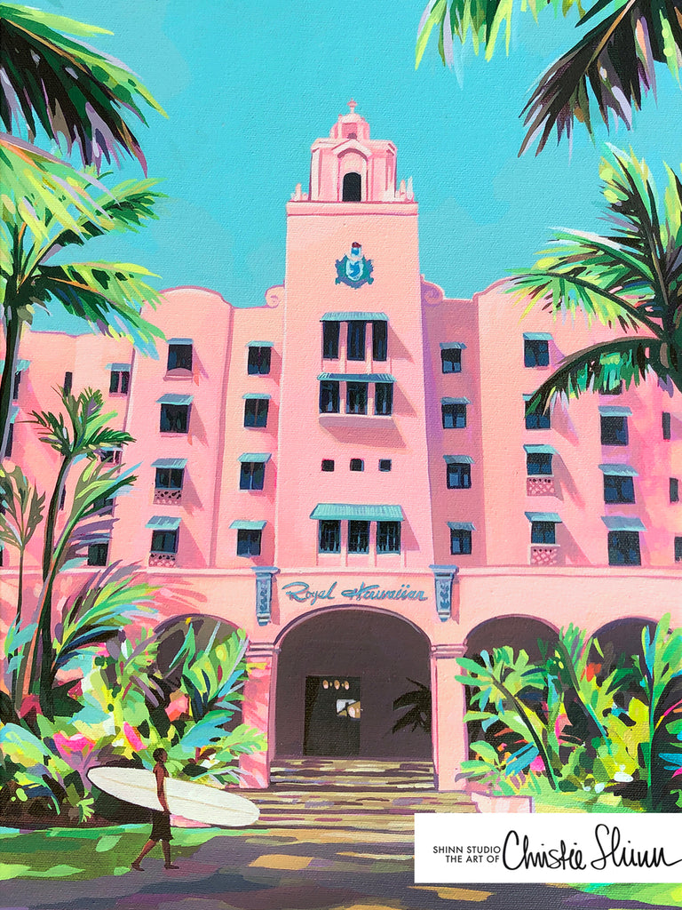 Royal Hawaiian Art Print by Christie Shinn