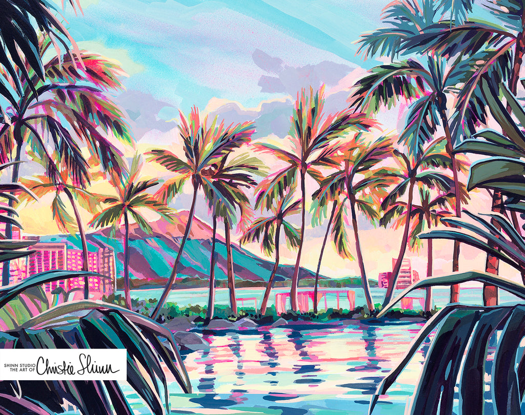 Sheraton Sunset by Christie Shinn