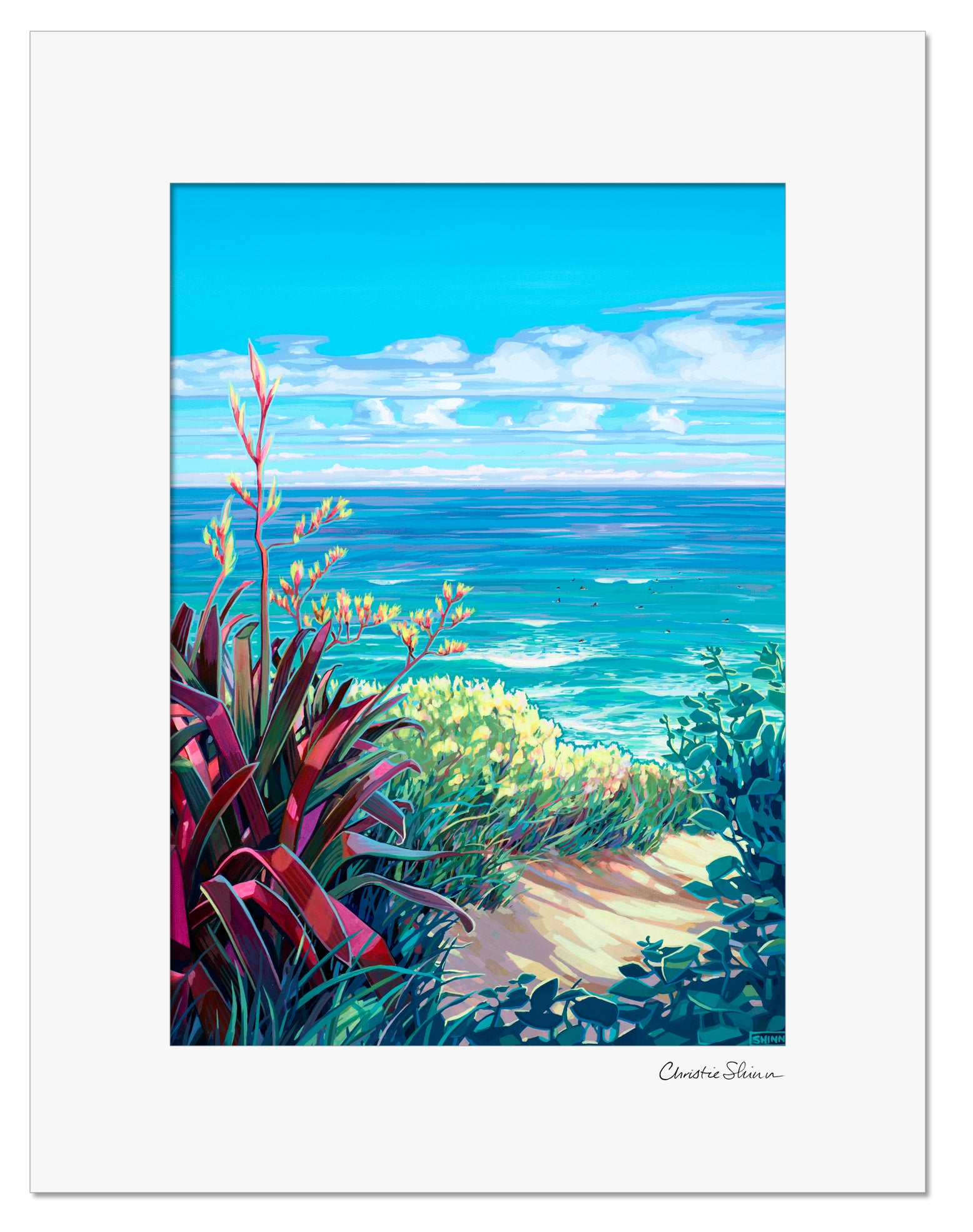 Christie Shinn『 ABOVE WAIMEA 』11×14 inch ABOVE WAIMEA – Shinn Studio