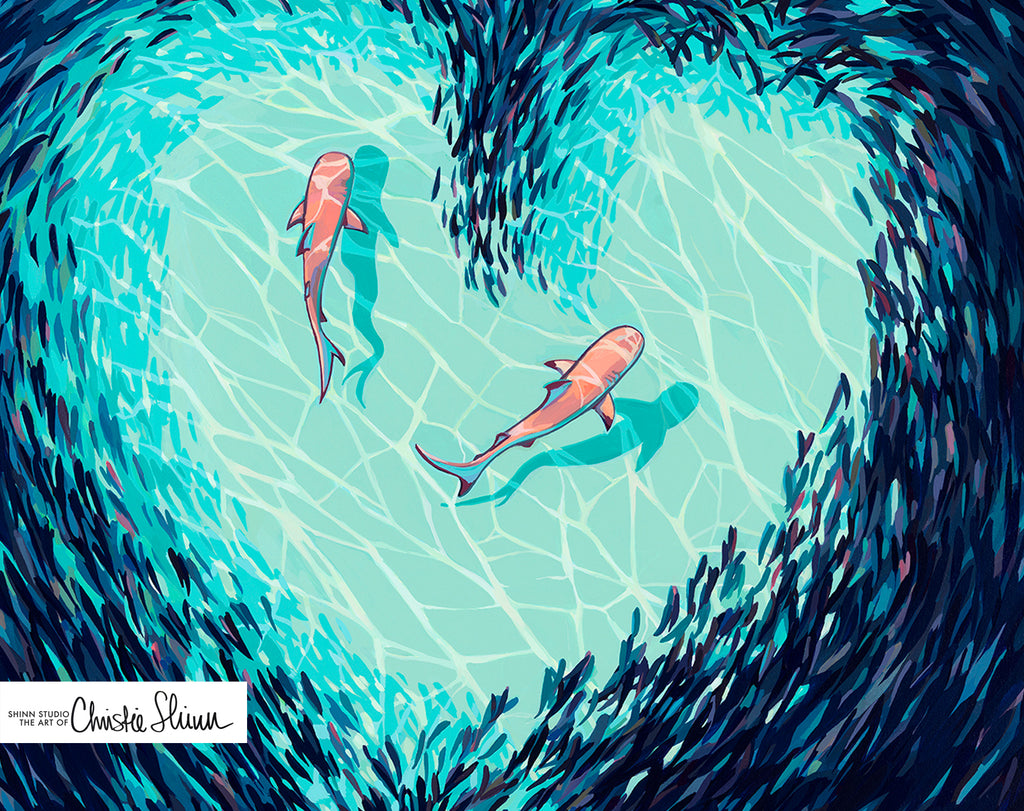 Teamwork Art Print by Christie Shinn