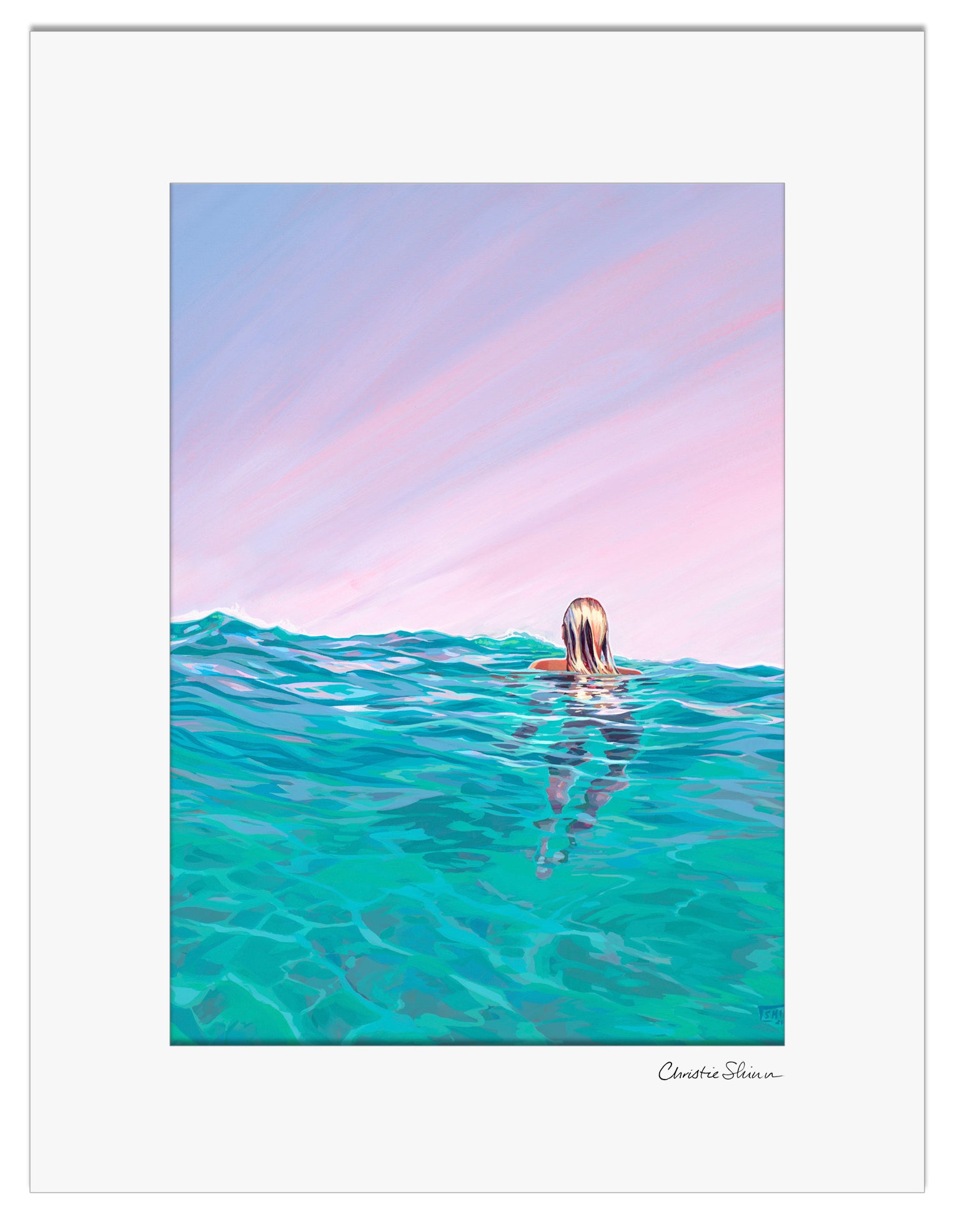 Christie Shinn『 ABOVE WAIMEA 』11×14 inch ABOVE WAIMEA – Shinn Studio