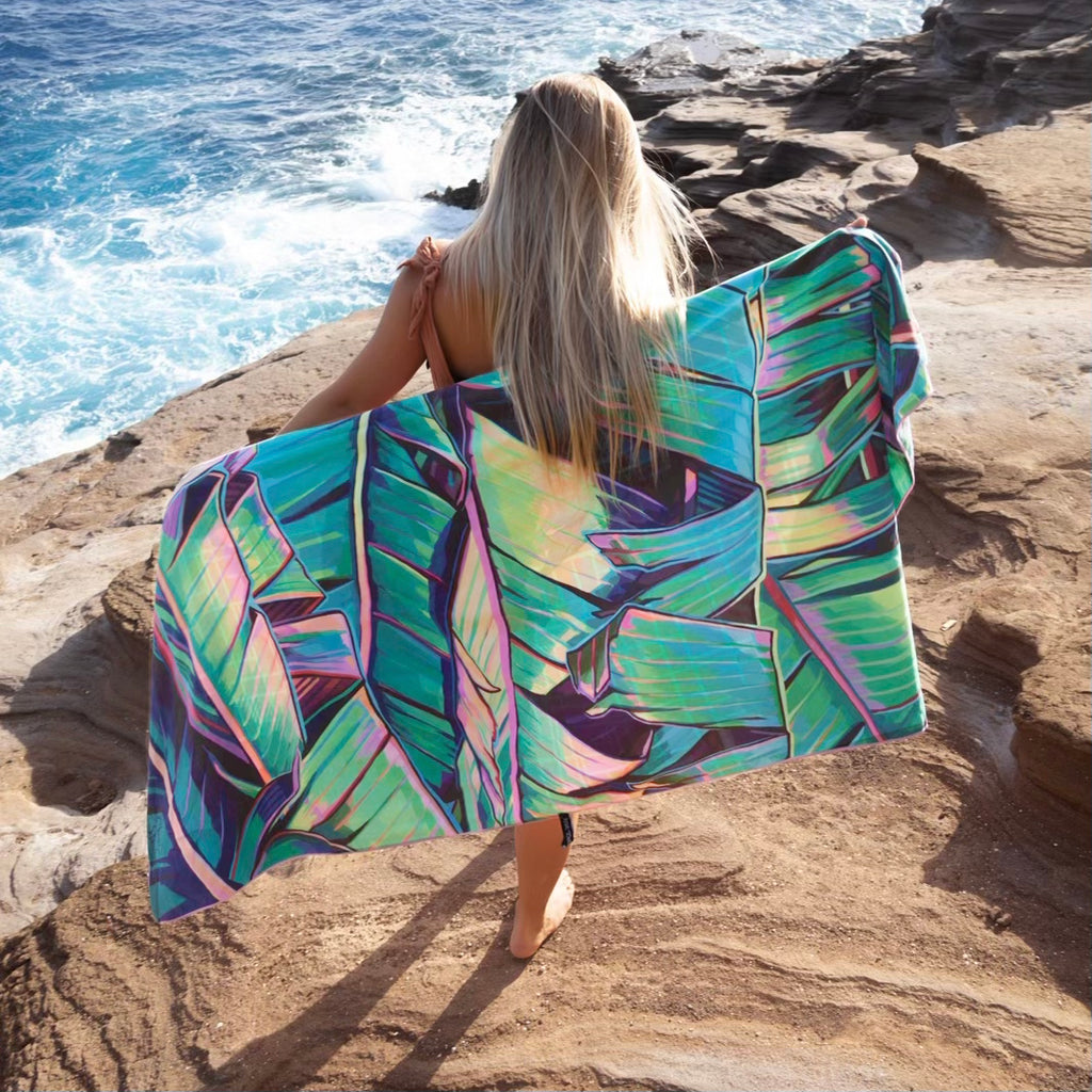 PALM SHADOWS - Surfer Towel