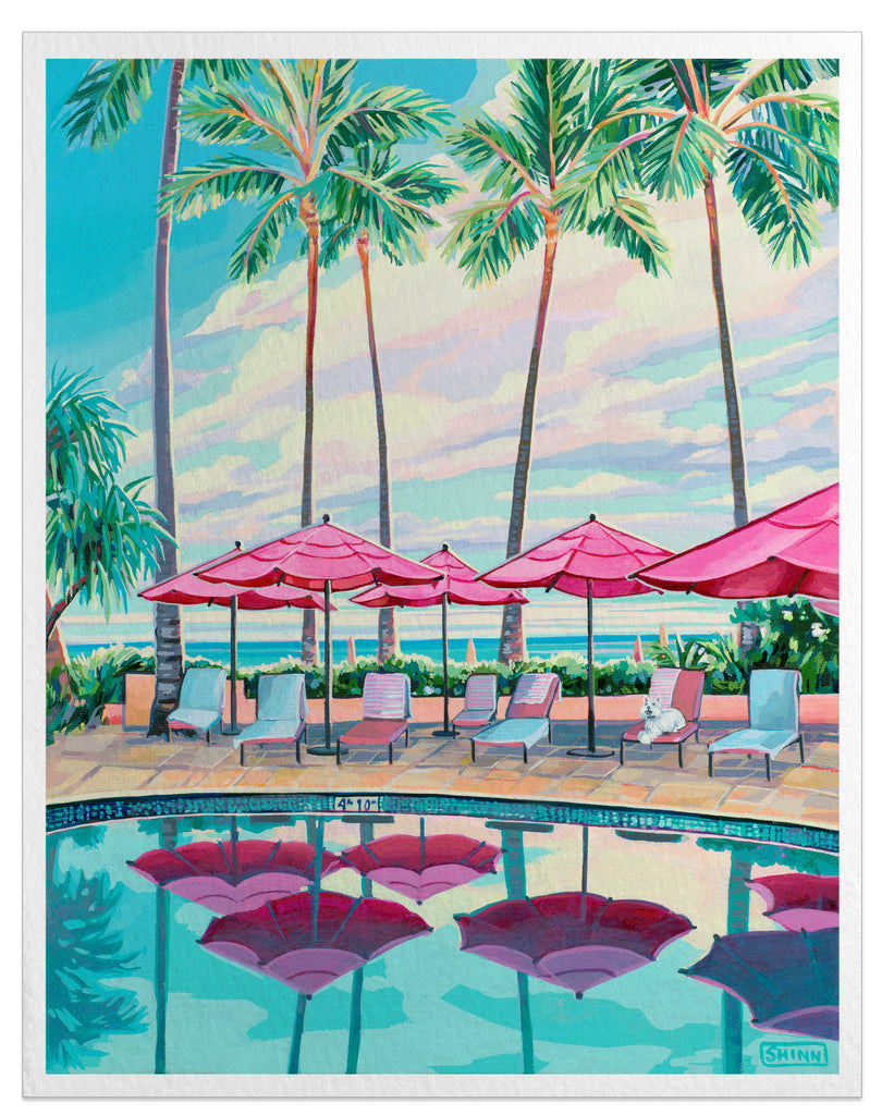 "Pink Umbrellas"