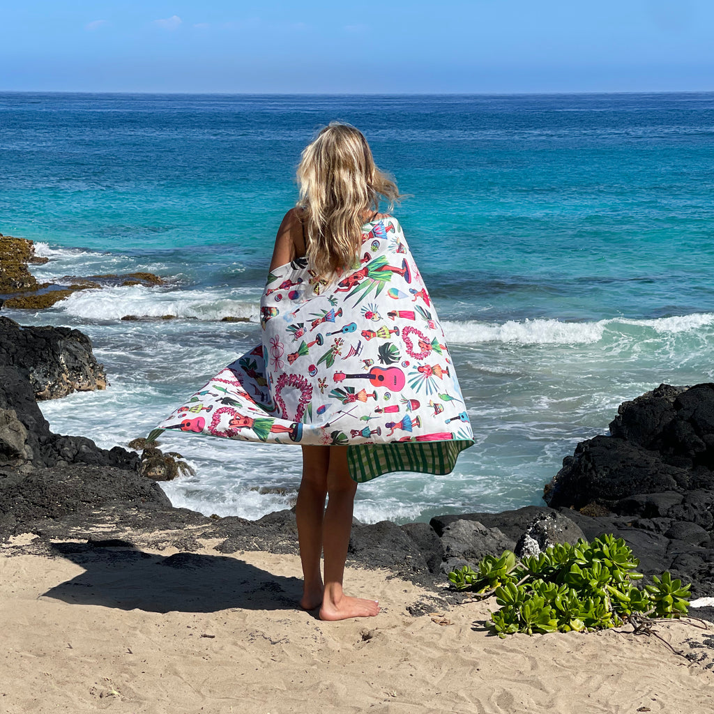 HULA DOLLS - Surfer Towel