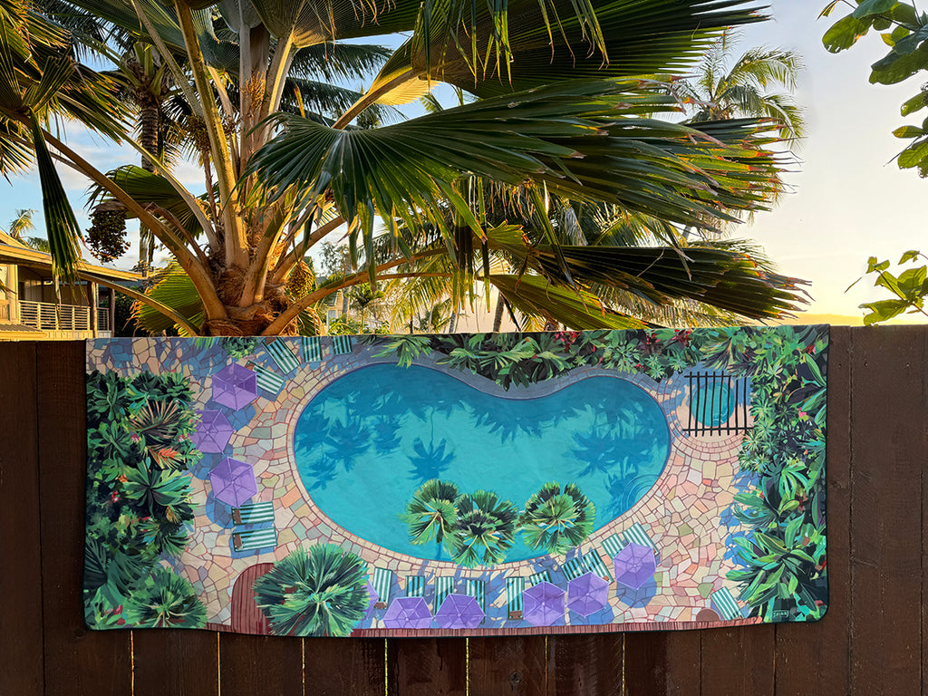 POOLSIDE Surfer Towel