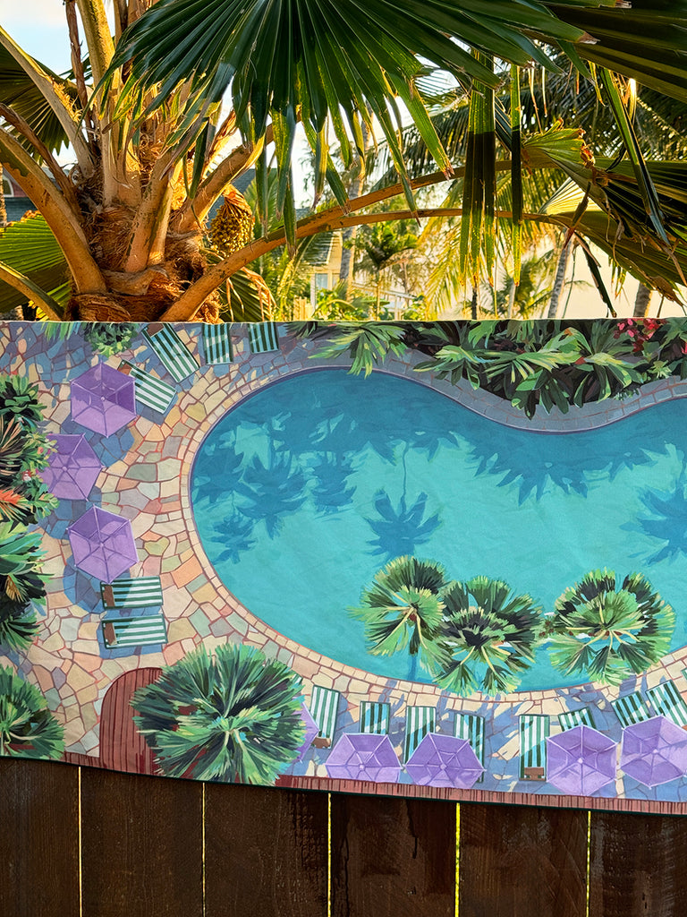POOLSIDE Surfer Towel