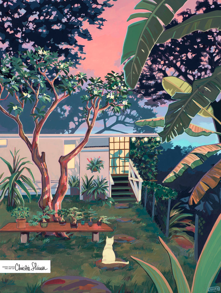 "Backyard Sunset"