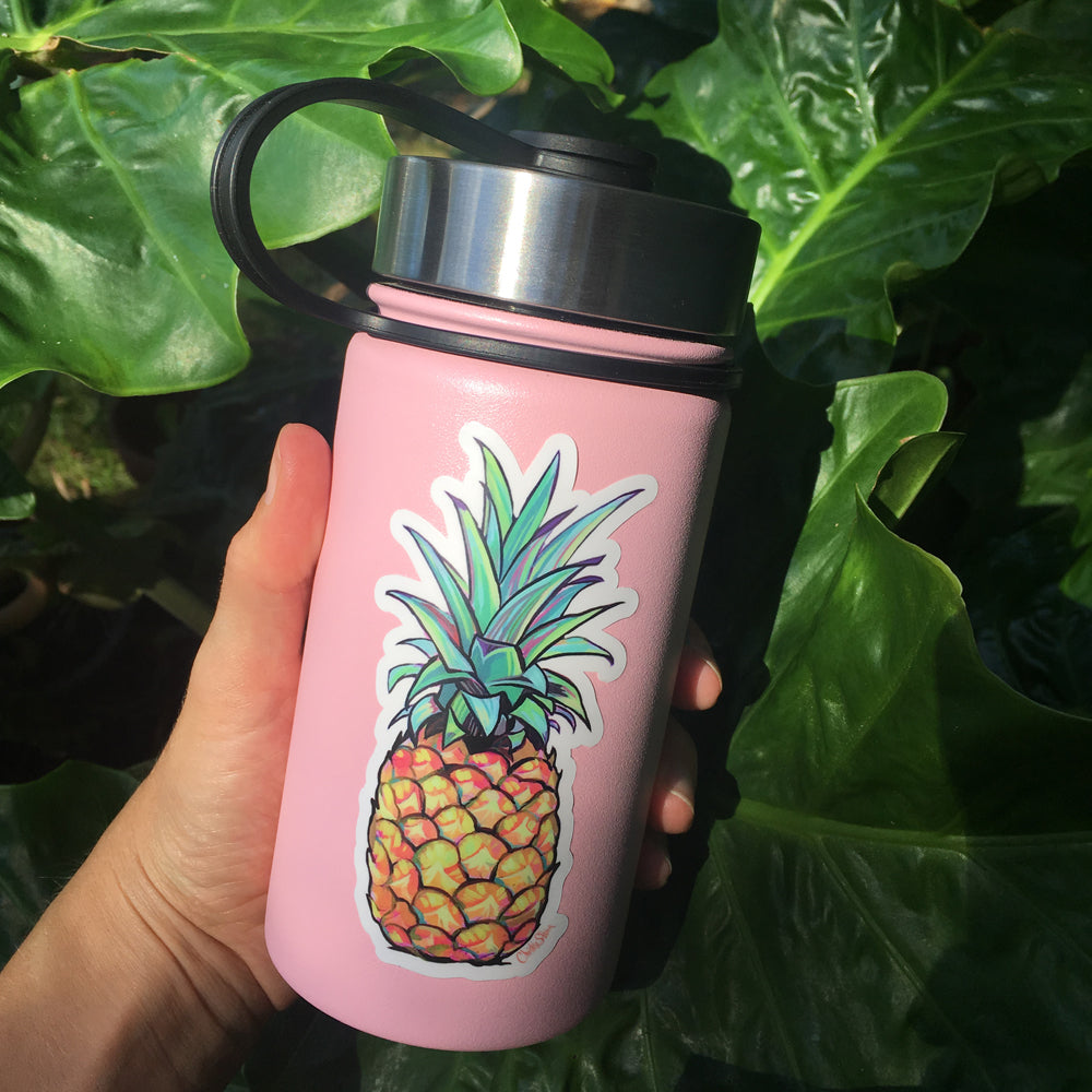 Pineapple stickers shop for hydro flask